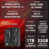 Komputer MAD DOG DIAXID605F-I16DB32 i5-14400F 32GB RAM 1TB SSD Arc B580 Wi-Fi Procesor Intel Core i5-14400F