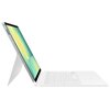 Etui na Galaxy Tab S10 FE+ SAMSUNG Book Cover AI Key Biały Klawiatura Materiał wodoodporny Nie