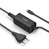Zasilacz do laptopa HAMA USB-C PD 5-20V/45W Czarny Napięcie wejściowe 100 - 240