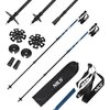 Kijki trekkingowe NILS TK8601 (65 - 135 cm) Niebieski System anti-shock Nie