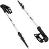 Kijki trekkingowe NILS TK8602 (65 - 135 cm) Srebrny System anti-shock Nie