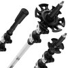 Kijki trekkingowe NILS TK8602 (65 - 135 cm) Srebrny Materiał wykonania Aluminium