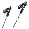 Kijki trekkingowe NILS TK8603 (38.5 - 135 cm) Czarny Długość [cm] 38.5 - 135