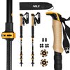 Kijki trekkingowe NILS TK8605 (65 - 135 cm) Czarno-pomarańczowy Rodzaj Kijki trekkingowe