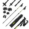 Kijki trekkingowe NILS TK8608 Czarno-żółty (70 - 135 cm) Długość [cm] 70 - 135