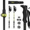 Kijki trekkingowe NILS TK8608 Czarno-żółty (70 - 135 cm) System anti-shock Nie