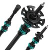 Kijki trekkingowe NILS TK8607 Czarno-niebieski (65 - 135 cm) Liczba segmentów 3