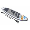 Deska SUP BESTWAY Hydro Force White Cap 2w1 Set 73133 305 x 84 x 12 cm Stopień zaawansowania Średniozaawansowany