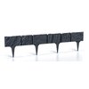 Obrzeże ogrodowe PROSPERPLAST Garden Stone IBST-S433 Antracytowy