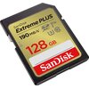 Karta pamięci SANDISK Extreme Plus SDXC 128GB Adapter w zestawie Tak