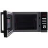 Kuchenka mikrofalowa AMICA AMMF23E1GFB 1250W beztalerzowa pojemność 23L FullFlat Czarny Wymiary (GxSxW) [cm] 37.7 x 47.2 x 29.5