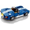 Klocki plastikowe REOBRIX Technologie Samochód klasyczny Cobra Race Car 812 Materiał Plastik