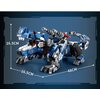 Klocki plastikowe REOBRIX MechaDino T-REX 33002 Wymiary opakowania [mm] 80 x 350 x 480