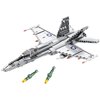 Klocki plastikowe REOBRIX Samolot F-18 33022 Materiał Plastik