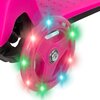 Hulajnoga dla dzieci EVO Light Up Mini Cruiser Scooter Różowy Łożyska ABEC-5