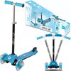 Hulajnoga dla dzieci EVO Light Up Mini Cruiser Scooter Błękitny Wymiary kółek przód/tył [mm] 120/75