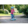 Hulajnoga dla dzieci EVO Light Up Mini Cruiser Scooter Błękitny Hamulec tylny Nożny