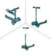 Hulajnoga dla dzieci EVO 3 in 1 Cruiser 1670029 Ciemnozielony Materiał - kierownica PP