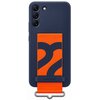 Etui SAMSUNG Silicone Cover Strap do Galaxy S22+ EF-GS906TNEGWW Granatowy