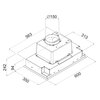 Okap VDB WGS 60/35 Czarny 372m3/h 67db klasa C Liczba filtrów odtłuszczających 1