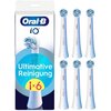 Oryginalna końcówka szczoteczki ORAL-B iO Ultimate Clean Biały (6 sztuk) (Usuwa płytkę bakteryjna) Kolor Biały