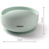 Miseczka BABYONO 1481/03 Zielony Wykonanie Silikon