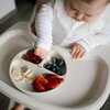 Talerz BABYONO 1482/04 Beżowy Wykonanie Silikon