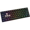 Klawiatura SAVIO Blackout X2 Outemu Peach Silent Czarny Komunikacja z komputerem Przewodowa
