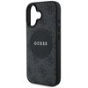 Etui GUESS 4G Circle Classic Logo MagSafe do Apple iPhone 16 Czarny Typ Etui magnetyczne