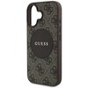 Etui GUESS 4G Circle Classic Logo MagSafe do Apple iPhone 16 Brązowy Typ Etui magnetyczne