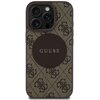 Etui GUESS 4G Circle Classic Logo MagSafe do Apple iPhone 16 Pro Max Brązowy Model telefonu iPhone 16 Pro Max