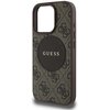 Etui GUESS 4G Circle Classic Logo MagSafe do Apple iPhone 16 Pro Max Brązowy Typ Etui magnetyczne