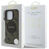 Etui GUESS 4G Circle Classic Logo MagSafe do Apple iPhone 16 Pro Max Brązowy Marka telefonu Apple