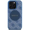 Etui GUESS 4G Circle Classic Logo MagSafe do Apple iPhone 16 Pro Niebieski Model telefonu iPhone 16 Pro