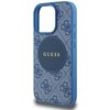 Etui GUESS 4G Circle Classic Logo MagSafe do Apple iPhone 16 Pro Niebieski Typ Etui magnetyczne