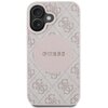 Etui GUESS 4G Circle Classic Logo MagSafe do Apple iPhone 16 Różowy Model telefonu iPhone 16