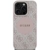 Etui GUESS 4G Circle Classic Logo MagSafe do Apple iPhone 16 Pro Różowy Model telefonu iPhone 16 Pro