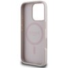 Etui GUESS 4G Circle Classic Logo MagSafe do Apple iPhone 16 Pro Różowy Typ Etui nakładka