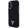 Etui GUESS Denim Triangle Logo MagSafe do Apple iPhone 16 Czarny Seria telefonu iPhone