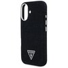 Etui GUESS Denim Triangle Logo MagSafe do Apple iPhone 16 Czarny Typ Etui magnetyczne