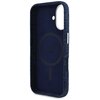 Etui GUESS Denim Triangle Logo MagSafe do Apple iPhone 16 Niebieski Typ Etui nakładka