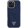 Etui GUESS Denim Triangle Logo MagSafe do Apple iPhone 16 Pro Max Niebieski Model telefonu iPhone 16 Pro Max