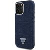 Etui GUESS Denim Triangle Logo MagSafe do Apple iPhone 16 Pro Niebieski Seria telefonu iPhone