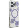Etui GUESS Resin Flowers Glitter MagSafe do Apple iPhone 16 Pro Max Fioletowy Kompatybilność Apple iPhone 16 Pro Max