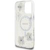 Etui GUESS Resin Flowers Glitter MagSafe do Apple iPhone 16 Pro Max Fioletowy Typ Etui nakładka