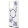 Etui GUESS Resin Flowers Glitter MagSafe do Apple iPhone 16 Pro Fioletowy Typ Etui magnetyczne
