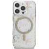 Etui GUESS Resin Flowers Glitter MagSafe do Apple iPhone 16 Pro Max Beżowy Model telefonu iPhone 16 Pro Max