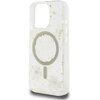 Etui GUESS Resin Flowers Glitter MagSafe do Apple iPhone 16 Pro Max Beżowy Typ Etui magnetyczne