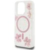 Etui GUESS Resin Flowers Glitter MagSafe do Apple iPhone 16 Pro Max Różowy Typ Etui magnetyczne