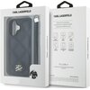 Etui KARL LAGERFELD Quilted Initial Logo & Chain Strap do Apple iPhone 16 Czarny Marka telefonu Apple